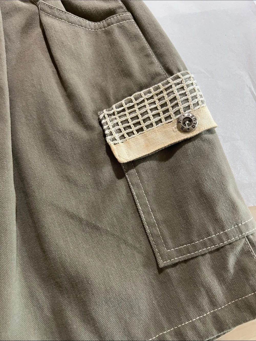 Vintage Kids 3 Piece Safari Set With Shirt, Shorts and Cargo Vest.​